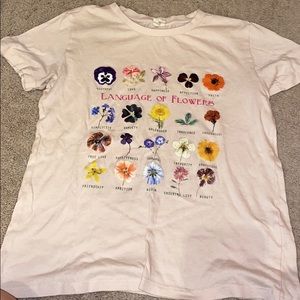 Urban Outfitters Language of Flowers Tee